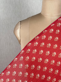 Printed Mul Chanderi Fabrics