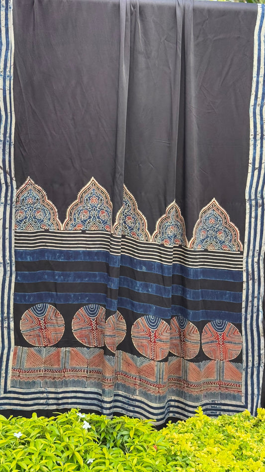 Ajrak Printed Modal Dupatta