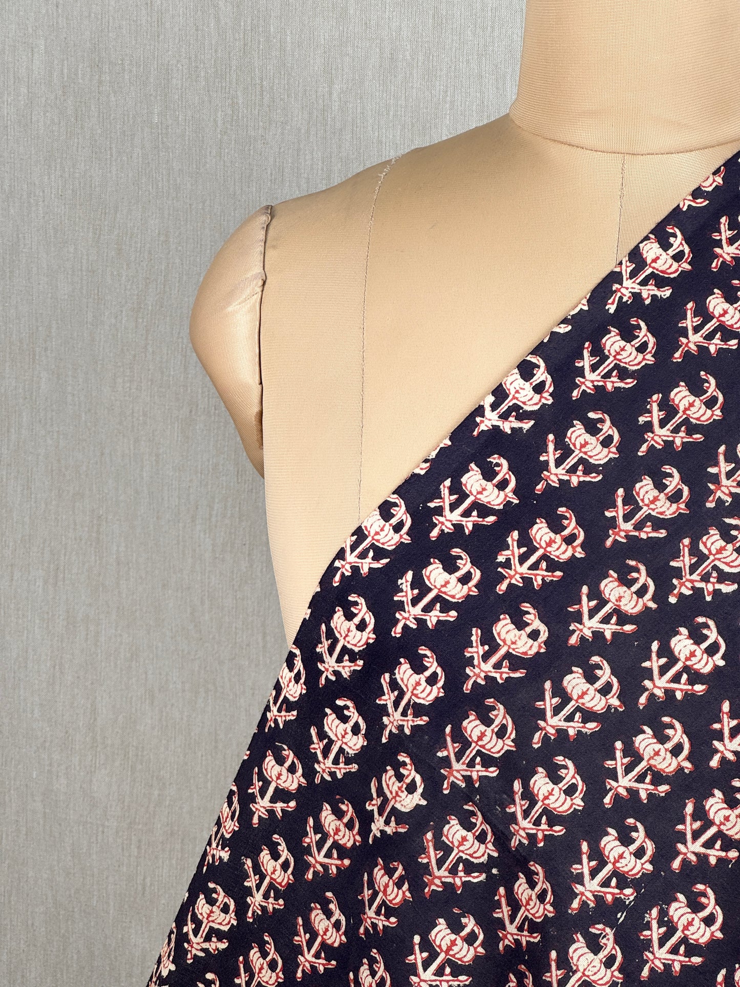 Bagru Hand-Printed Fabrics