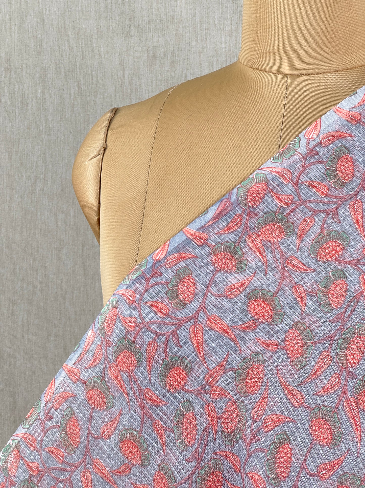 Printed Kota Fabric