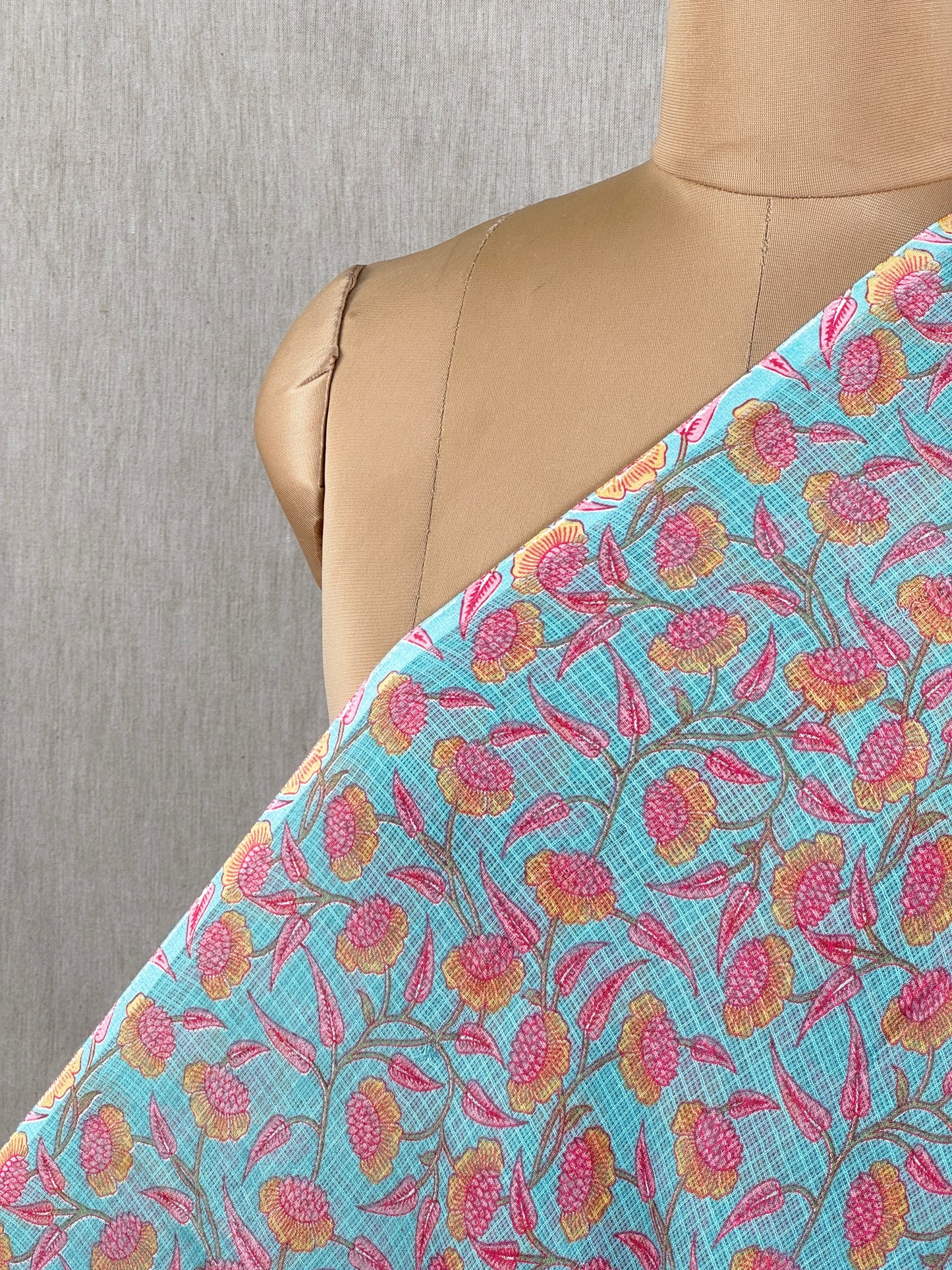 Printed Kota Fabric