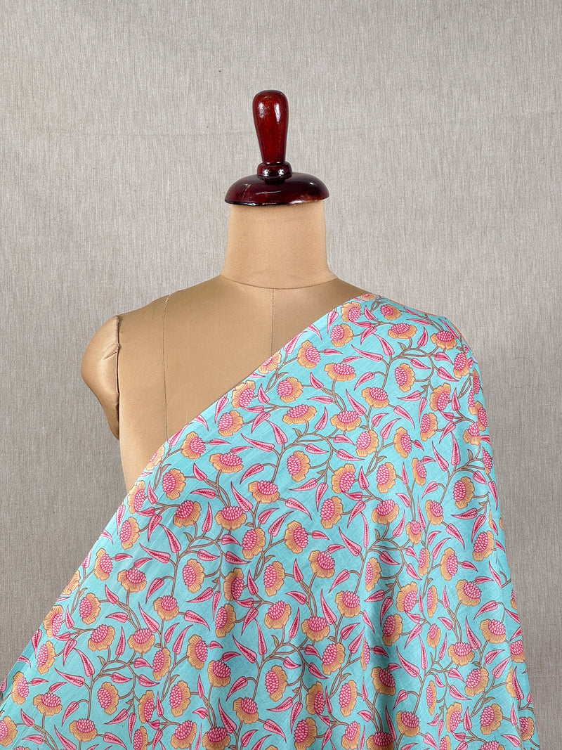 Printed Mulmul Fabric