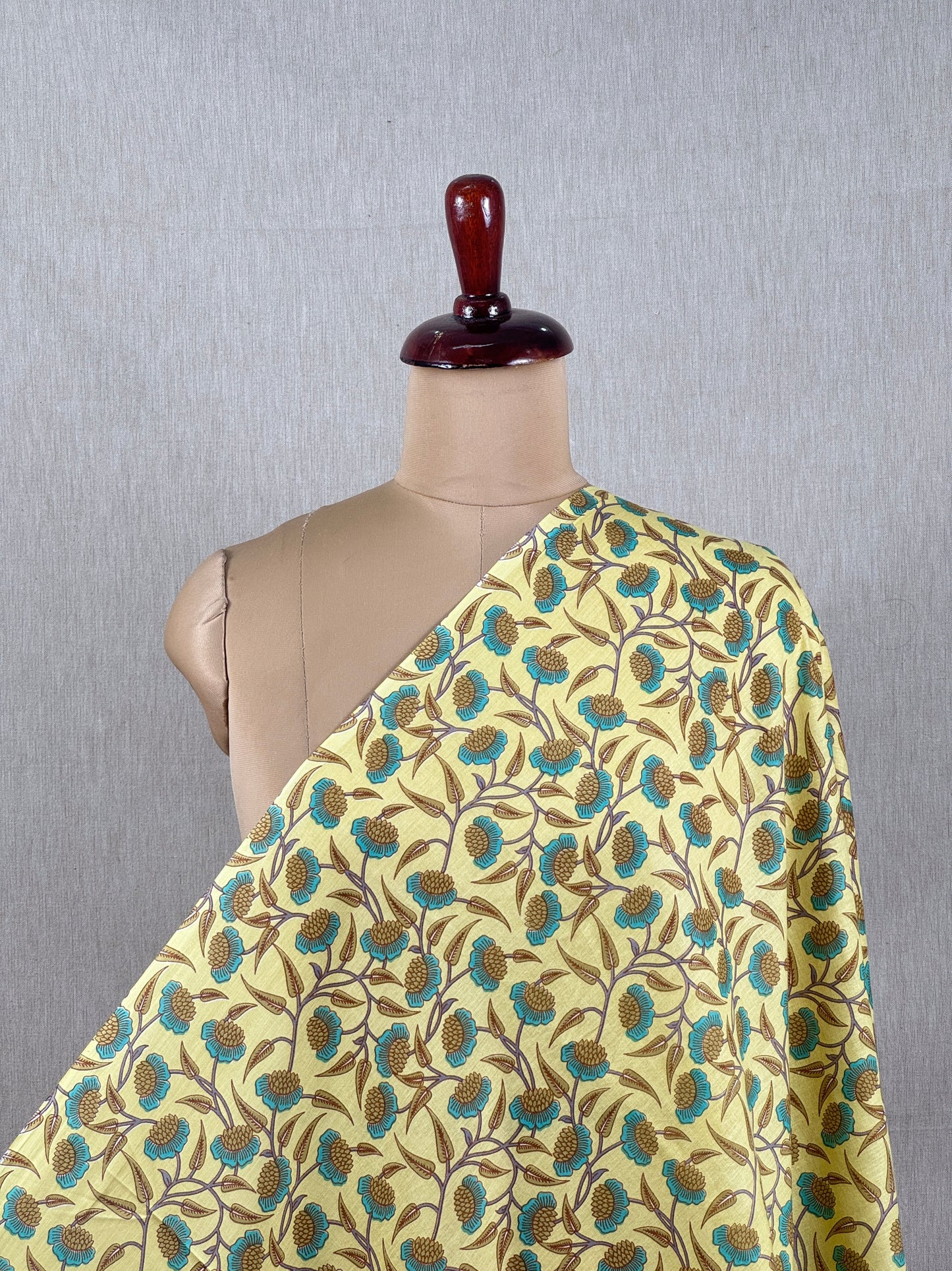 Printed Mulmul Fabric