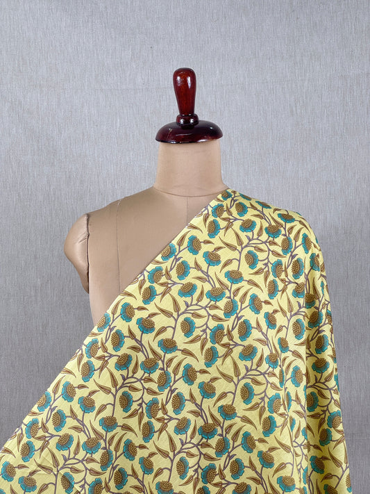 Printed Mulmul Fabric