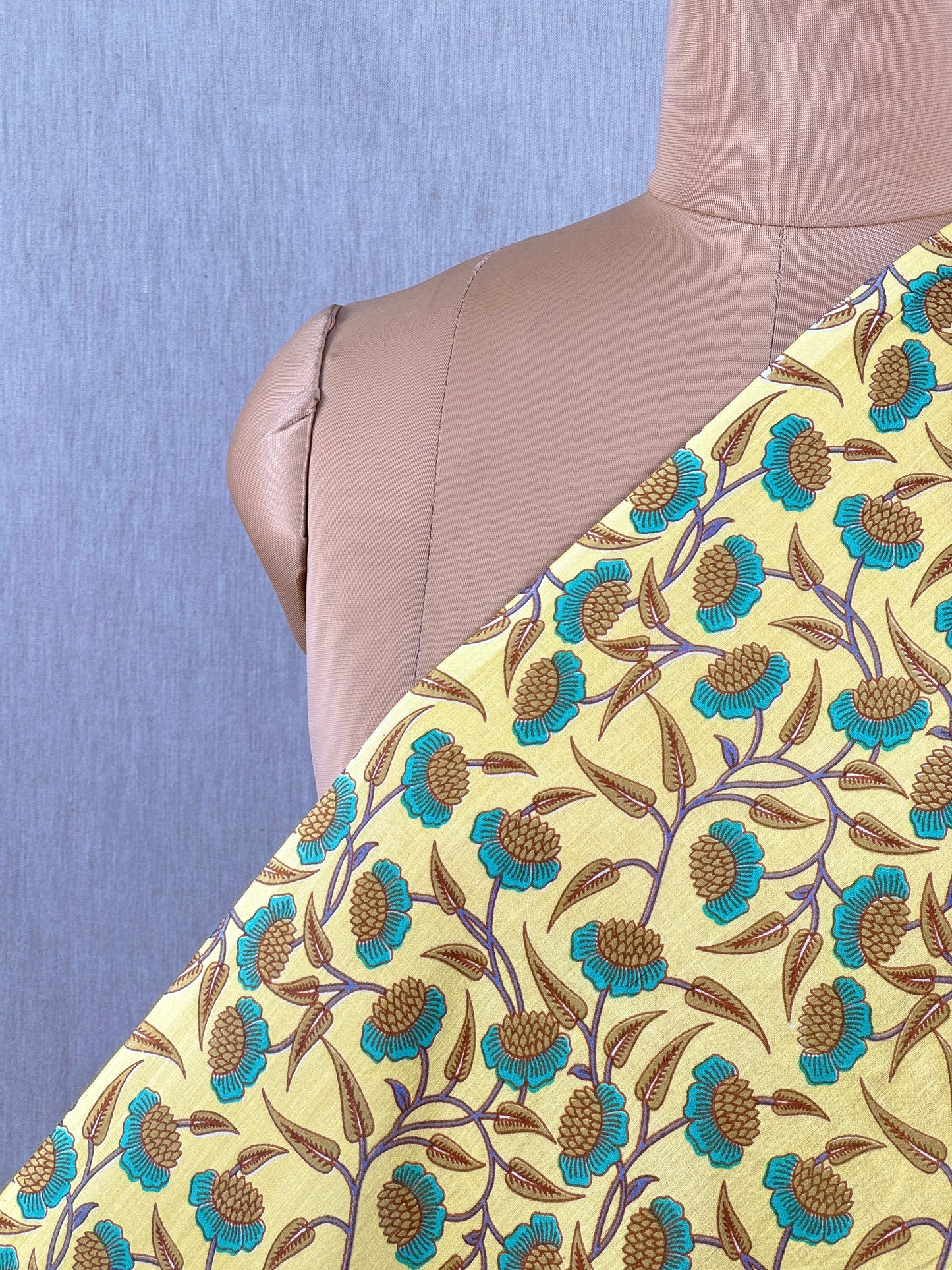 Printed Mulmul Fabric