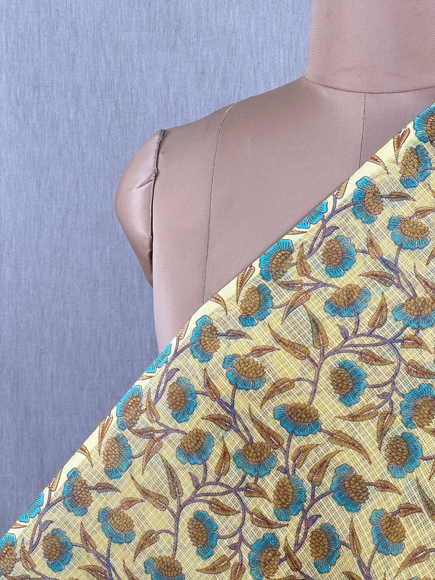 Printed Kota Fabric