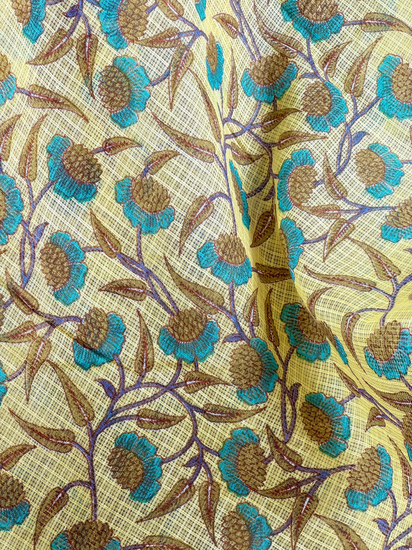 Printed Kota Fabric