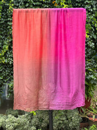 Applique Embroidered 4D  Chanderi Dupatta