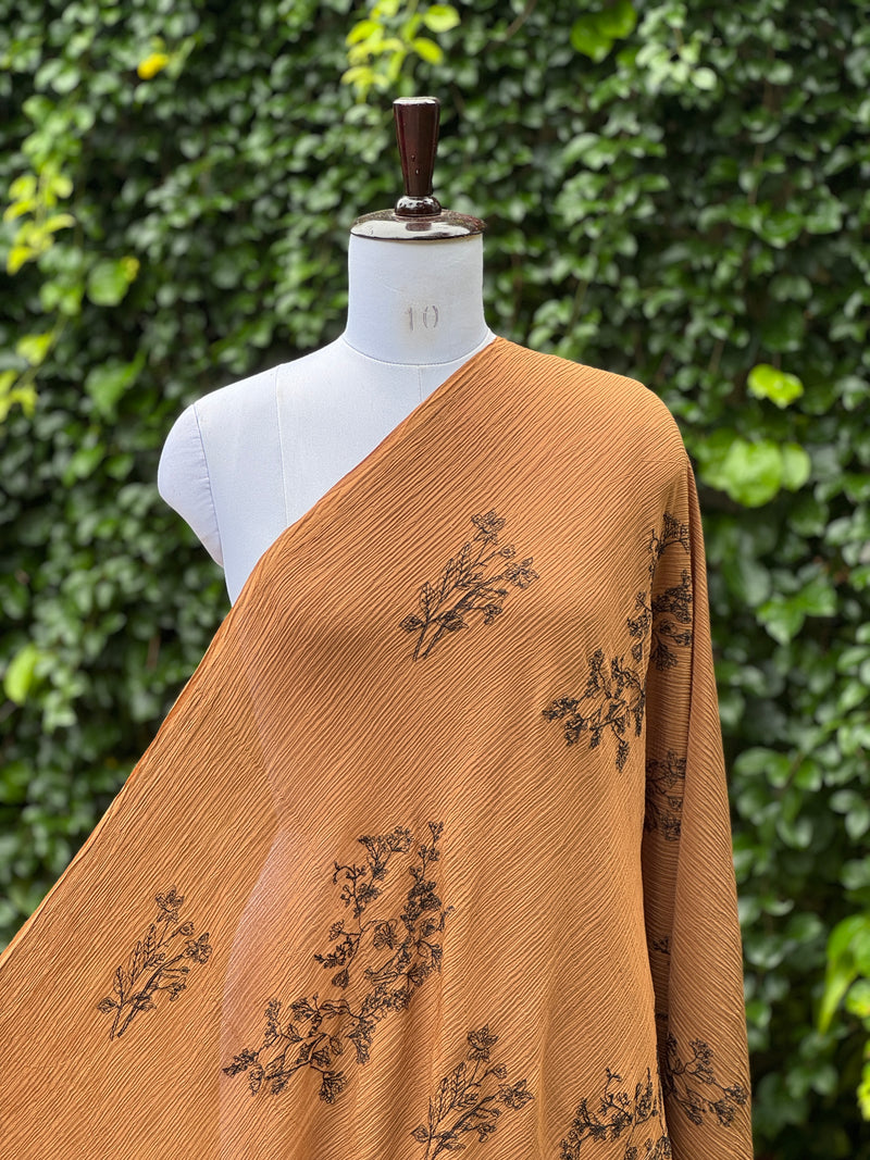Crushed Viscose Cotton Fabrics