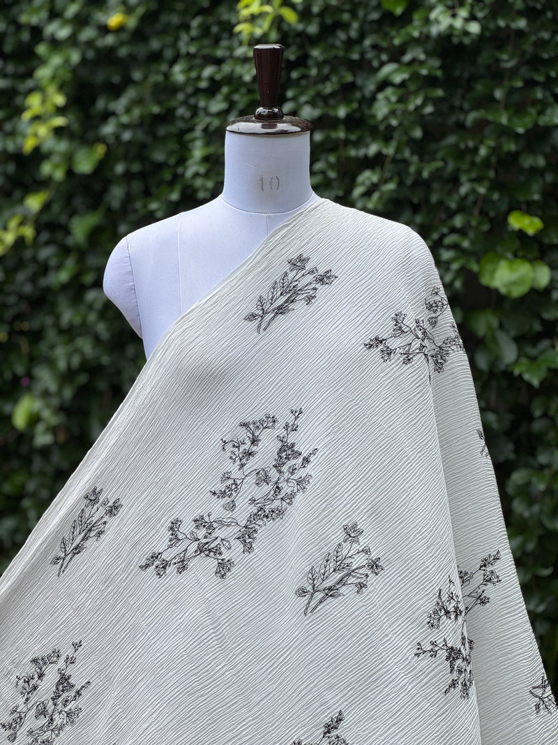 Crushed Viscose Cotton Fabrics
