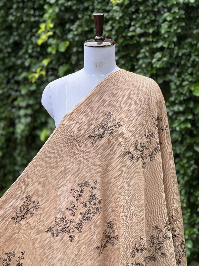 Crushed Viscose Cotton Fabrics