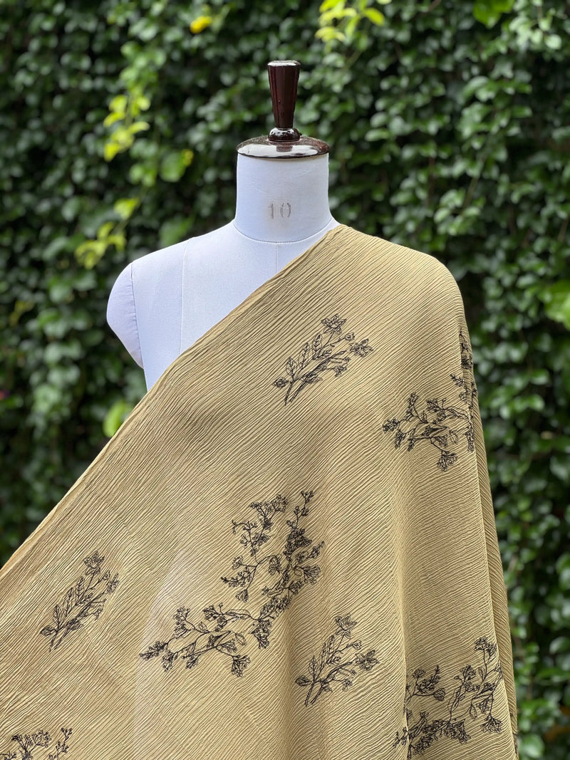 Crushed Viscose Cotton Fabrics