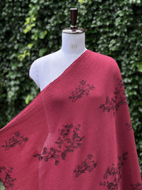 Crushed Viscose Cotton Fabrics