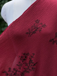 Crushed Viscose Cotton Fabrics