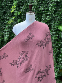Crushed Viscose Cotton Fabrics