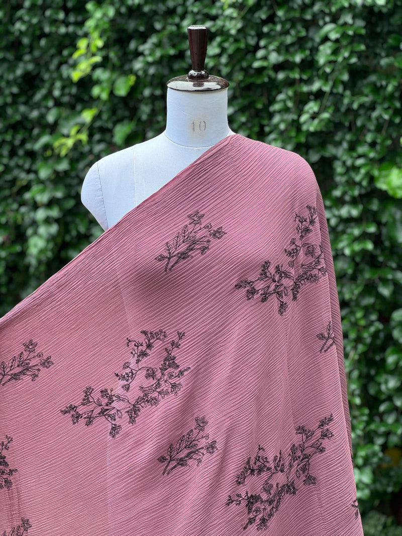 Crushed Viscose Cotton Fabrics