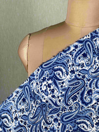 Printed Cotton Satin Fabric