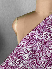 Printed Cotton Satin Fabric