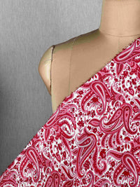 Printed Cotton Satin Fabric