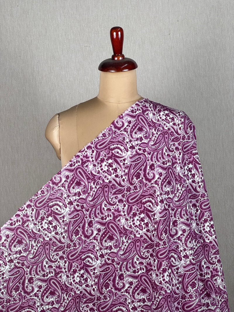 Printed Muslin Fabric