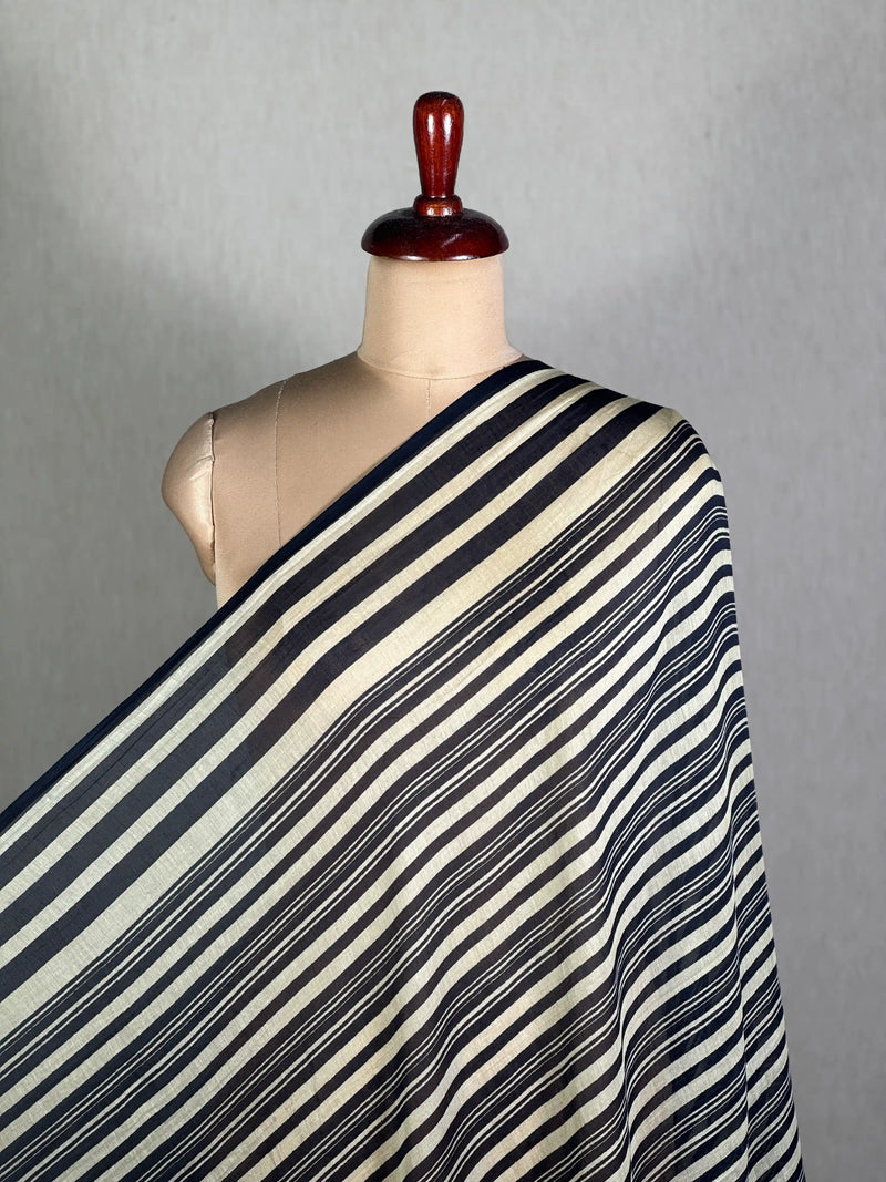 Printed Mul Chanderi Fabrics