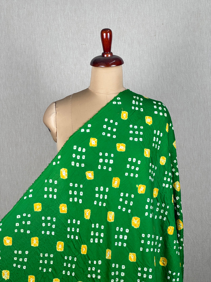 Bandhini Satin Cotton Fabric