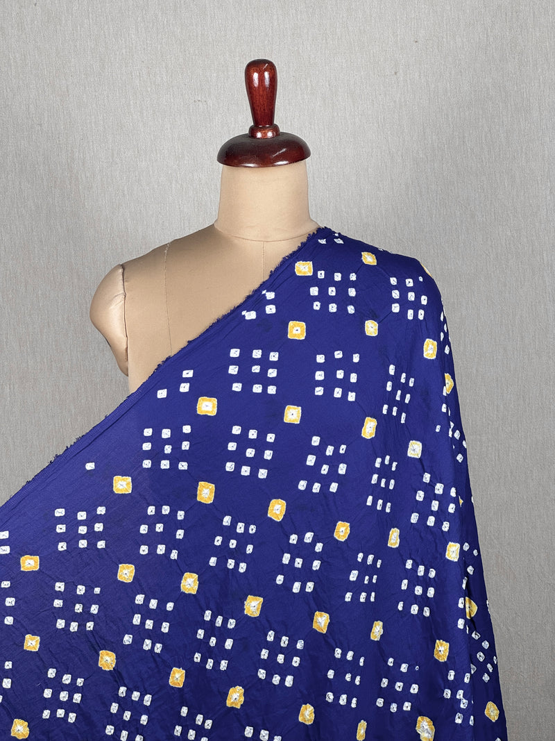 Bandhini Satin Cotton Fabric