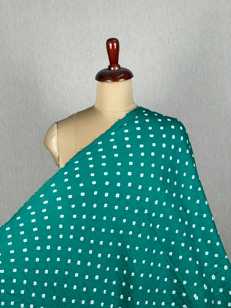 Bandhini Satin Cotton Fabric
