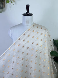 Diamond Silk Tissue Jacquard Fabric