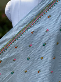 Embroidered Handloom Fabric
