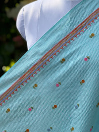 Embroidered Handloom Fabric