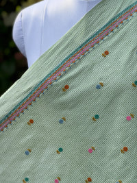 Embroidered Handloom Fabric