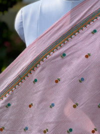 Embroidered Handloom Fabric