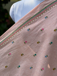 Embroidered Handloom Fabric