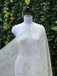 Digital Printed Banarasi Mul Chanderi Fabric