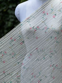 Digital Printed Banarasi Mul Chanderi Fabric