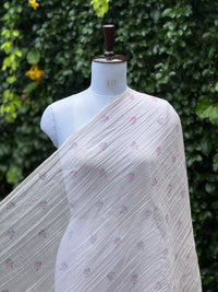 Digital Printed Banarasi Mul Chanderi Fabric