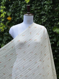 Digital Printed Banarasi Mul Chanderi Fabric