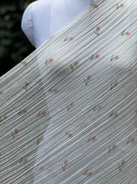 Digital Printed Banarasi Mul Chanderi Fabric