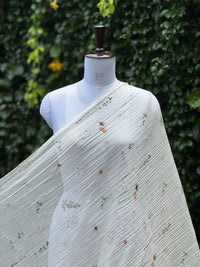 Digital Printed Banarasi Mul Chanderi Fabric