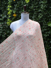 Digital Printed Banarasi Mul Chanderi Fabric