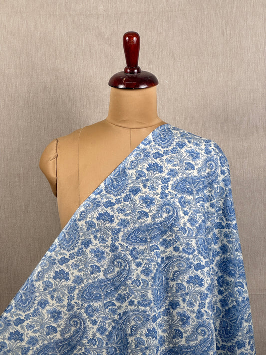 Printed Mulmul Fabric