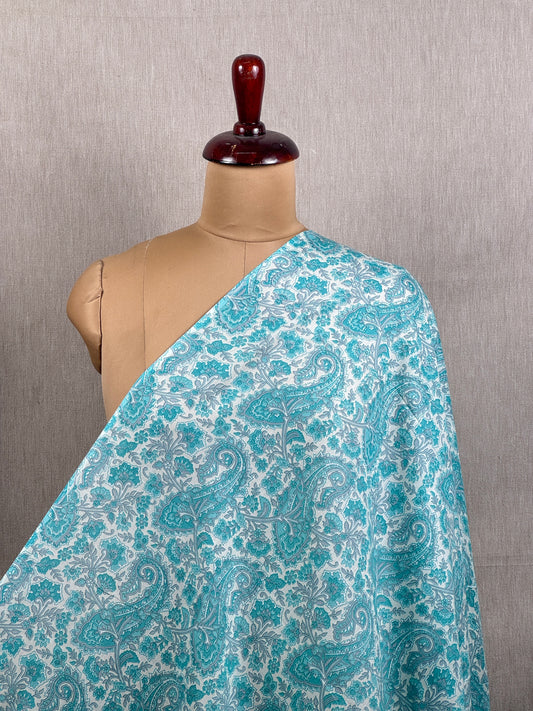 Printed Mulmul Fabric