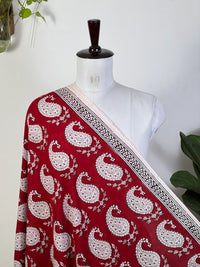 Block-Printed Modal Fabric