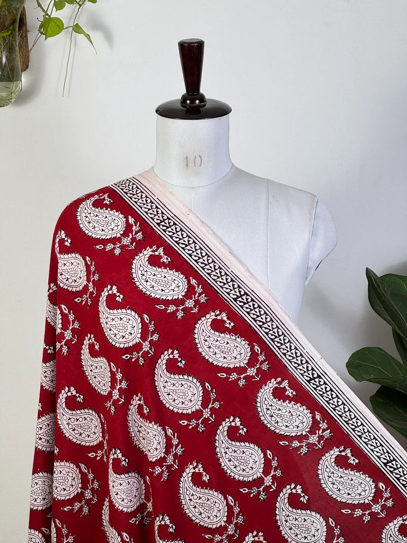 Bagh Block-Printed Modal Fabric
