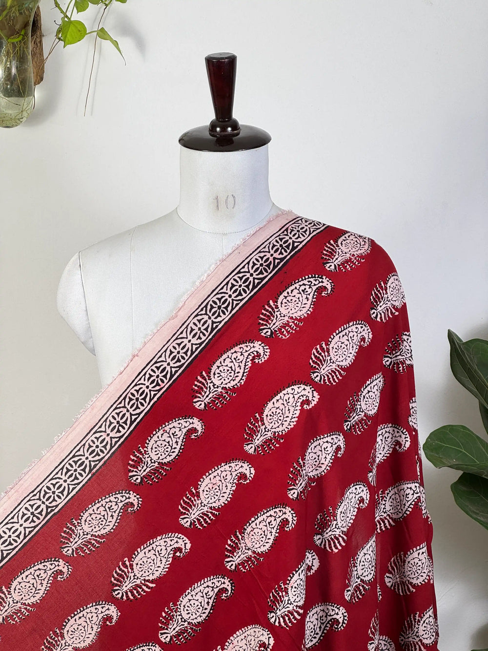 Block-Printed Modal Fabric