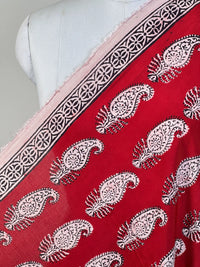 Block-Printed Modal Fabric