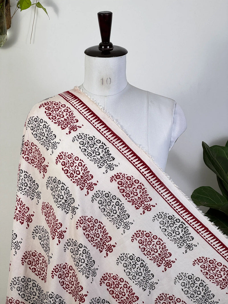 Bagh Block-Printed Modal Fabric