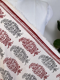 Block-Printed Modal Fabric
