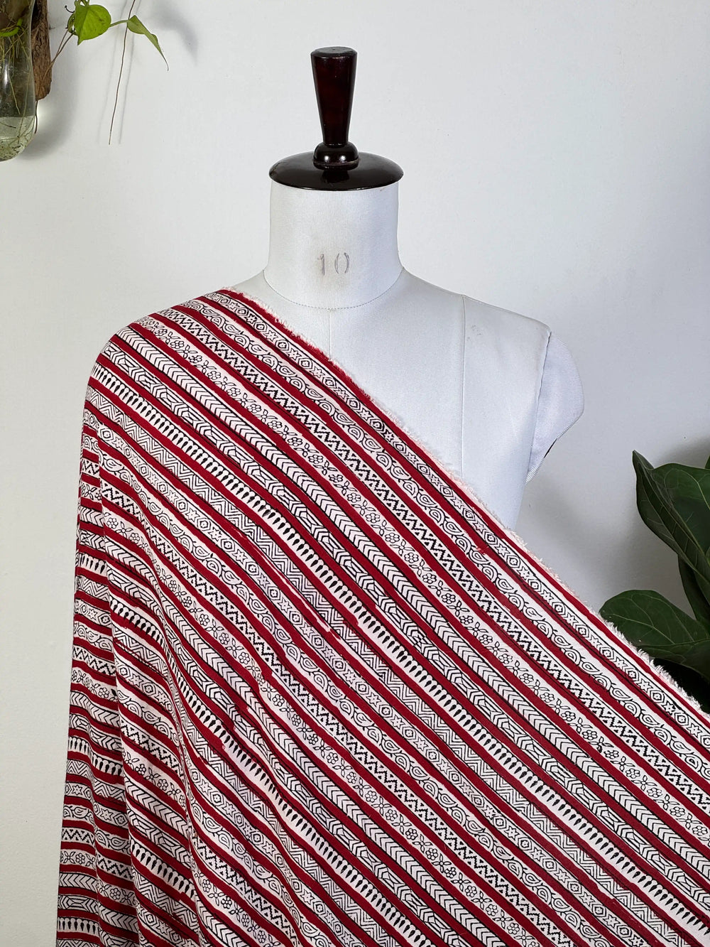 Block-Printed Modal Fabric
